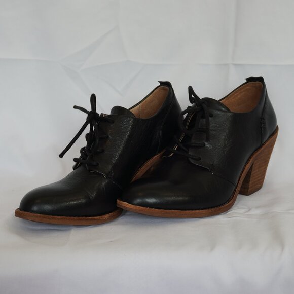 Sofft Shoes - Sofft Women’s Tailynn Black Leather Oxford Block Heel Shoes size 6.5